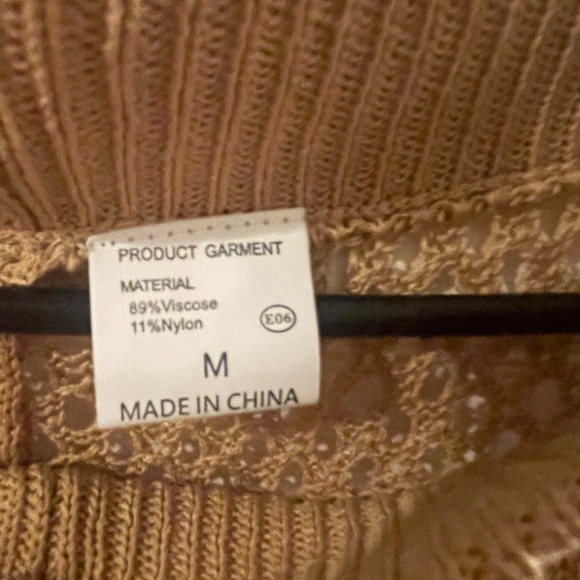 Source Unknown Tan Mesh Pants - Picture 4 of 6